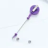 Clipe Rotativo Retrátil Fivela de Puxar Fácil Chaveiro de Contas DIY Fivela Retrátil Crachá de Enfermeira Cartão de Identidade Fivela de Cordão Retrátil de Puxar Fácil