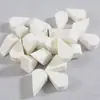 Esponja Gota d'Água para Pó, Esponja de Maquiagem Descartável, Almofada de Ar, Bloco de Esponja para Unhas de Uso Duplo Seco e Úmido