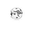 Pulsera Pandora S925 de plata de ley con cuentas clásicas de caracol, serie Di, con cuentas de animales, accesorios para hacer tú mismo.