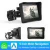 Grabadora de Conducción Específica para Motocicleta de 5 Pulgadas Transfronteriza Pantalla Portátil Inalámbrica Carplay Android Auto Máquina Inteligente para Coche