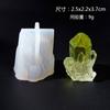 Material Hecho a Mano DIY Gota de Cristal Pegamento Soporte Decoración de Mesa Racimo de Cristal Adornos de Cristal Iceberg Molde de Silicona