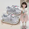 Zapatillas Cat-Eye para Niñas 2026 Nuevas Primavera y Otoño Zapatos Forrest Gump Malla Zapatillas Deportivas para Niñas Encaje de Princesa Zapatos Casuales