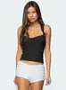 Moda Europea y Americana Más Vendido Nuevos Tops Sexy Chica Caliente Ropa Interior Ajustada para Mujer con Tirantes Expuestos Chaleco Y2K de Gama Alta