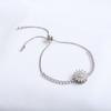 Collar para Mujer Estilo Japonés y Coreano Transfronterizo Girasol Nuevo Diamante Girasol Anillo Ins Set Giratorio Decoración de Collar
