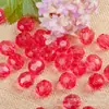 36 Cuentas de Esquina Facetadas Acrílico Transparente Cuentas Sueltas de Colores Cuentas para Jarrón Cuentas Hechas a Mano con Galvanoplastia DIY Accesorios para Joyería