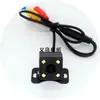 Câmera de Ré Universal Ajustável para Carro com Trajetória Dinâmica Externa 4 LEDs Visão Noturna HD