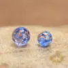 Grânulos de Vidro Dourado Luminoso Areia Contas Soltas DIY Artesanal Pulseira Antiga Colar Joias Acessórios com Contas Acessórios Atacado