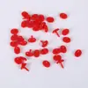 Olhos Mini Semi-Circulares Encaixáveis Retos para Boneca Haste Reta Poke Acessórios de Feltro de Lã DIY Cabo Reto com Gaxeta