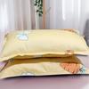 Funda de almohada moderna simple a cuadros, funda de almohada de alta densidad cepillada amigable con la piel, funda de almohada individual lavable para dormitorio de estudiante para todas las estaciones