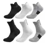 Calcetines Profesionales de Baloncesto Transfronterizos con Planta de Toalla, Calcetines Deportivos de Tubo Alto para Entrenamiento Estudiantil, Transpirables de Élite, Engrosados, Absorbentes de Sudor