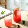 Tetera de agua fría de una persona con rayas verticales japonesas sin asa, combinación de una tetera y una taza, admite pequeñas cantidades, suministro de fábrica