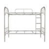 Litera para Dormitorio de Empleados de Fábrica con Marco de Hierro, Litera de Doble Piso Gruesa de Tubo Redondo para Dormitorio de Estudiantes, Cama de Hierro de Dos Pisos