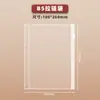 Bolsa Transparente de PVC Transfronteriza A6 Cuaderno A5 Almacenamiento Bolsa con Cremallera Bolsa de Información Libro de Presupuesto Libro de Tarjetas de Presentación Bolsa A4 de Hojas Sueltas