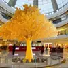 Árbol de Banyan Dorado Artificial, Árbol de los Deseos, Árbol del Dinero para Año Nuevo, Árbol Grande Artificial para Salas de Oración y Centros Comerciales, Árbol Falso para la Buena Fortuna