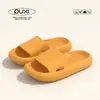 Puxi queijo casal chinelos mulheres grosso fundo doméstico verão fundo macio non-slip home interior eva exterior usar sandálias para homens