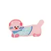 Parche Original Dibujo Animado Perro Salchicha Gato Autoadhesivo Bordado por Computadora Decoración de Caja DIY Manualidades Manualidades Pegatina de Tela