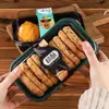 Caja de Empaque para Pastel de Durazno, Caja de Plástico Transparente para Snacks Mochi, Caja para Llevar Pastelería China Artesanal para Hornear, Estilo Luxihe