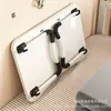 Mesa Pequena de Cama com Altura Ajustável, Mesa de Estudo Dobrável, Mesa Simples Preguiçosa para Dormitório de Estudante, Mesa para Janela Saliente de Casa