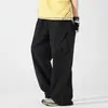 Pantalones Outdoor Nuevos de Alta Calidad con Múltiples Bolsillos para Hombres y Mujeres, Adecuados para Primavera y Otoño, Pantalones Casuales Sueltos de Pierna Recta y Pierna Ancha