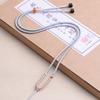 Hebilla de Seguridad Enrollada a Mano Ágata Cristal Cera de Abeja Cuerda Fina para Joyería de Mujer Cadena de Lana para Hombre Venta al por Mayor