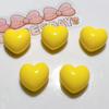 Acessórios de joias de resina atacado acessórios diy material artesanal fivela de sapato chapéu patch de cola creme clipe coração grosso