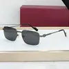 Ct0314 Nueva Tarjeta Vacaciones en Casa Moda Cuadrado Pequeño Montura de Titanio Gafas de Sol para Hombres Transfronterizas Europeas y Americanas Protección Solar Gafas de Sol para Chicas Populares