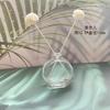 Florero con Arreglo Floral en Relieve Estilo Ins Decoración para el Hogar Vidrio Transparente Pequeño Sala de Estar Bolsillo Francés Lujo Accesible Retro