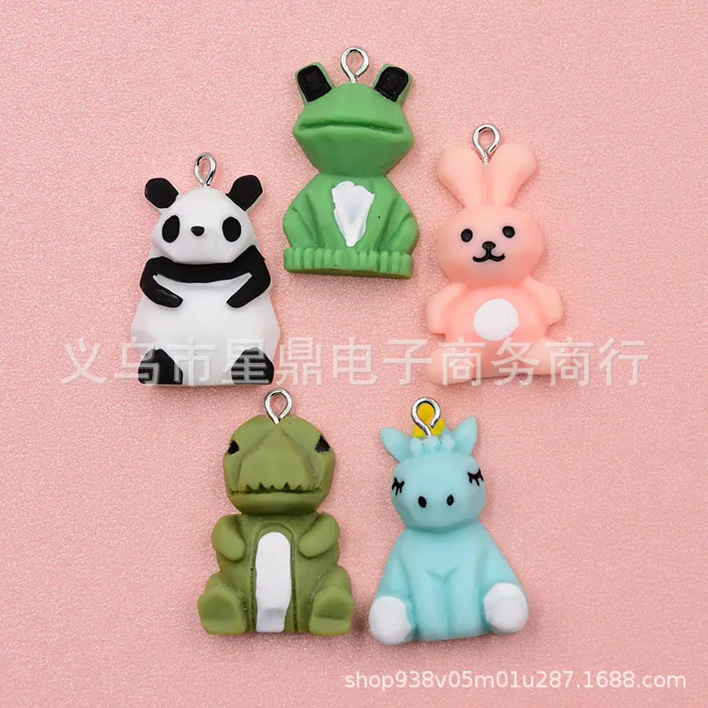 树脂切面吊坠1