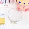 Super Econômico Sanrio Sino Melhor Amiga Estudante Feminina Pulseira Fofa e Doce Kuromi Melody Cinnamoroll