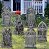 Letrero Personalizado Nuevo para Jardín de Halloween Decoración de Lápida Señal de Horror para Exteriores Césped Jardín Letrero Enchufable