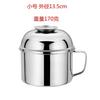 Vaso de Acero Inoxidable Transfronterizo para Comida Rápida, Engrosado con Caja de Color, Vaso para Comida Rápida, Lonchera para Estudiantes, Recipiente para Fideos Instantáneos, Lonchera Bento, Uso Doméstico y Comercial