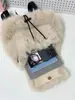 Bolsas Peludas de Pelúcia Outono e Inverno para Mulheres 2026 Novo Estilo Mochilas de Viagem Mochilas Elegantes de Alta Qualidade na Moda