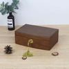 Caja de Joyería Vintage 2026, Caja de Almacenamiento de Joyería Exquisita Hecha a Mano de Lujo Ligero de Alta Gama, Estilo Europeo de Madera con un Sentido de Sofisticación
