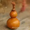 Calabaza para sostener espada de madera de durazno Hecha a mano con bordes incrustados, Calabaza para sostener espada de madera alcanzada por rayo, Accesorio coleccionable, Calabaza para sostener y jugar