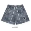 Novos Shorts Esportivos Modernos Estilo Americano para Homens e Mulheres, Tamanho Grande, para Corrida, Basquete, Comprimento nos Joelhos, Shorts de Verão em Malha de Secagem Rápida