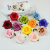 Flores Artificiales Pequeñas Estilo Europeo Rosas 7cm Flor de Rosa Rizada Flor de Pared Guirnalda de Enredadera Decoración Colgante para Centro Comercial Accesorios para Arreglos de Banquetes de Boda