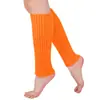 Polainas de punto estilo JK japonés para mujer, a rayas, adelgazantes, cubrepiernas cálidos normales para otoño e invierno, calcetines apilables de moda hasta la mitad de la pantorrilla