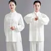 Traje de Tai Chi para Mujer Nuevo Primavera y Otoño Ocho Brocados Ropa de Artes Marciales para Hombre Verano Ropa de Ejercicio Práctica Traje de Boxeo Tai Chi Práctica Matutina