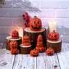 Festa de Halloween com Abóboras Novas Transfronteiriças Decorações para Mesa de Casa Boneco Fantasma Carro Ornamentos de Resina