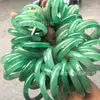 Pulsera de Aventurina al por mayor del fabricante, Color Verde Lago Jade, Alternativa al Jade Hetian, Joyería de Pulsera de Jade Color Agua Clara
