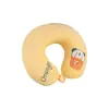 Almohada en Forma de U Hecha a Medida Almohada Inflable a Presión para el Cuello Portátil Montada en Coche Protección para el Cuello Almohada en Forma de U Espuma Viscoelástica Almohada para la Siesta