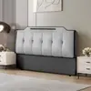 Respaldo de Madera Maciza Acolchado Suave para Cabecera 2025 Nuevo Estilo Moderno Simple Accesible Lujo De Pie Panel Trasero Ultradelgado Pieza Única Compra Individual