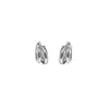 TH0543 S999 Aguja de Plata Círculos Doble Capa Círculos Lisos Aretes Sensación de Alta Gama Único 2026 Nuevo Artículo Caliente Nicho Mujeres