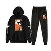 Sudadera con capucha estampada de Cowboy Bebop Riman, suéter suelto juvenil de venta caliente transfronteriza