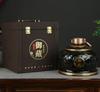 Jarra de Vino de Cerámica Jingdezhen 2.5kg Jarra del Dragón Imperial Botella de Vino Vacía Olla para Vino Recipiente para Licores Set de Caja de Regalo