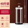 Botella de Vidrio para Vino de Gran Capacidad con Grifo, Tarro de Vino Sellado de Alto Gama de Diámetro Grande, Botella Especial Espesa para Vino de Ginseng y Cuerno