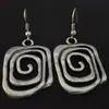 Brincos de Liga Europeus e Americanos Personalidade Exagerada Espiral Quadrado Oco Brincos Criativos Retrô Vórtice Transfronteiriço Aliexpress