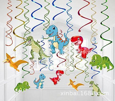 节庆PVC螺旋挂饰