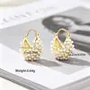 Pendientes de Perlas de Cesta Francesa Yan Bai Temperamento Versátil Sensación de Alta Gama Cierres de Pendientes Moda para Mujer Diseño de Nicho Accesorios de Pendientes de Cobre Mujeres