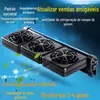Ventilador de resfriamento para aquário mini ventilador de resfriamento aquário de reprodução velocidade do vento ajustável tanque de plantas tanque de camarão 1 a 6 cabeças